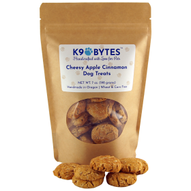 Cheesy Apple Cinnamon Dog Treats