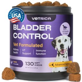 Dog UTI Treatment Duck Flavor Bladder Control Cranberry Chews Dog Cranberry Supplement for Urinary Tract Bladder & Kidney Health Cranberry D Mannose S