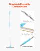 Pet Hair Carpet Rake 35.83-55.51 in Adjustable Long Handle Pet Hair Broom Tool