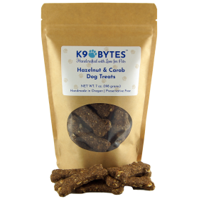 Hazelnut Carob Dog Treats