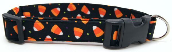Candy Corn Dog Collar (size: X-Small)