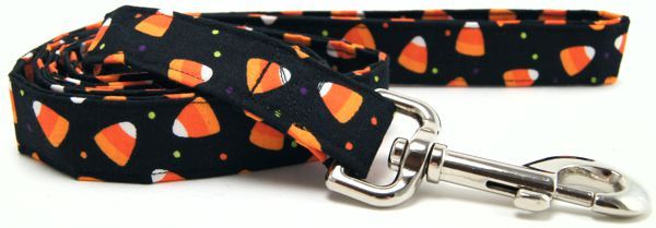 Candy Corn Dog Leash (size: X-Small)