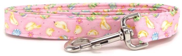 Tossed Chicks & Eggs Dog Leash (size: large)