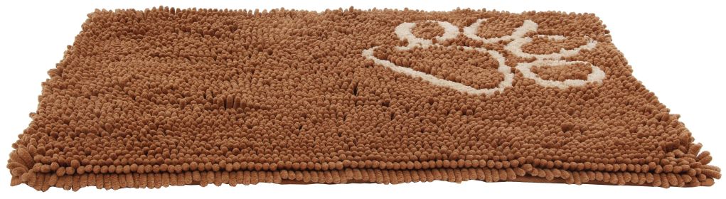 matsPet Life 'Fuzzy' Quick-Drying Anti-Skid and Machine Washable Dog Mat (Color: Light Brown)