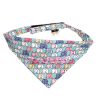 accTouchdog 'Bad-to-the-Bone' Elephant Patterned Fashionable Velcro Bandana