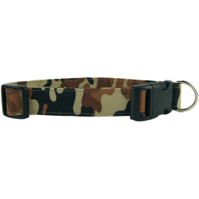 Desert Camo Dog Collar (size: small)