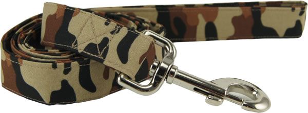 Desert Camo Dog Leash (size: X-Small)