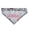 accTouchdog 'Bad-to-the-Bone' Elephant Patterned Fashionable Velcro Bandana