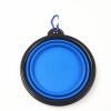 bow2PCS Folding Bowl Outdoor Portable Dog Bowl Drinking Bowl Dog Bowl Cat Bowl Pet accompanying Cup Dog Bowl