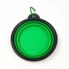 bow2PCS Folding Bowl Outdoor Portable Dog Bowl Drinking Bowl Dog Bowl Cat Bowl Pet accompanying Cup Dog Bowl