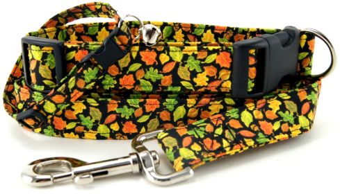 Fall Leaves Dog Leash (size: X-Small)