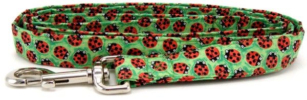 Lady Bugs Dog Leash (size: large)