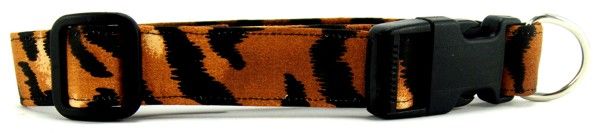 Tiger Stripes Dog Collar (size: medium)